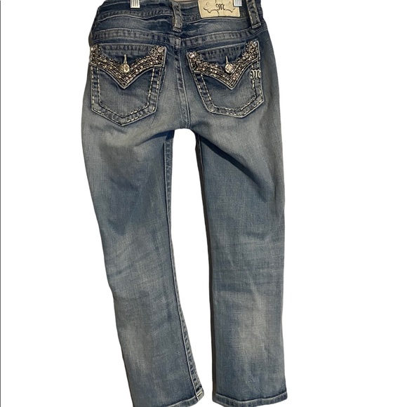 Miss Me Women’s Signature Cropped Jeans - Picture 2 of 4